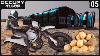 COLONIZAMOS MARTE MOTO super rápida e BATATAS  OCCUPY MARS [upl. by Volotta]