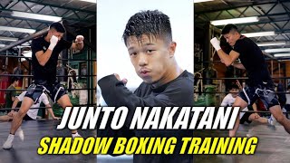 Junto Nakatani Shadow Boxing Training [upl. by Enahpets]