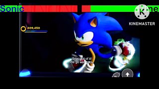 Sonic Vs Nine With Healthbars  Sonic Prime [upl. by Ardella547]