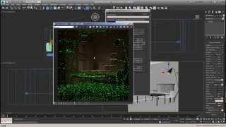 Photometric light in vray 320 Tutorial [upl. by Ilarin]