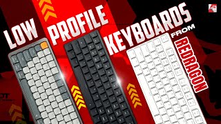 চিকন মেক্যানিকাল কীবোর্ড low profile keyboards from Redragon [upl. by Helyn]