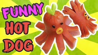 Funny Hot Dog Ideas for Kids [upl. by Eihcir]