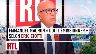 Éric Ciotti invité de Stéphane Carpentier dans RTL Matin Intégrale [upl. by Aissyla700]