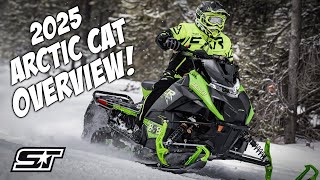 2025 Arctic Cat Snowmobiles  A Detailed Look at Whats NEW [upl. by Ashleigh]