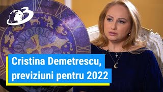 Cristina Demetrescu previziuni pentru 2022 Este anul soluțiilor pentru sănătate  EDIŢIE INTEGRALĂ [upl. by Benito]