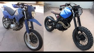 Yamaha XT600 Scrambler build [upl. by Irving]