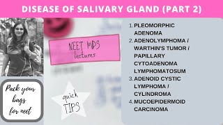 salivary gland neoplasm part 2 [upl. by Reckford358]