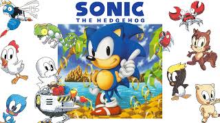 Green Hill Zone  Sonic the Hedgehog 8Bit OST [upl. by Gierc]