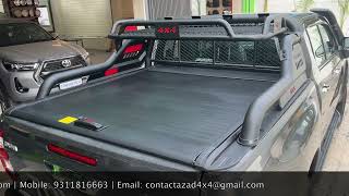 Ultimate Toyota Hilux Makeover by Azad 4x4  Overland Roller Shutter Lift Kit amp More [upl. by Akiram]