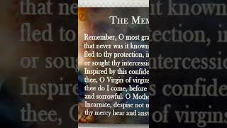 The Memorare Prayer [upl. by Iams]