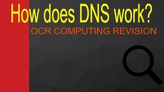 How a DNS Server Works OCR Computing GCSE [upl. by Oigufer]