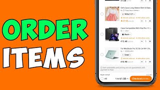 How To Order Items On TEMU FULL GUIDE [upl. by Gorton]