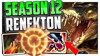 How to Play Renekton for Beginners Season 12  Best BuildRunes  Renekton Guide  League of Legends [upl. by Acirrej]