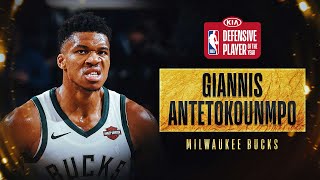 Giannis Antetokounmpo Wins KiaDPOY  201920 NBA Season [upl. by Enilorac404]