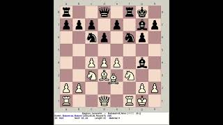 Bagirov Javanshir vs Batsiashvili Nino  Batumi Chess Open 2001 Georgia [upl. by Navinod]