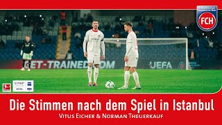 Die Stimmen nach dem Spiel in Istanbul [upl. by Enelyw]