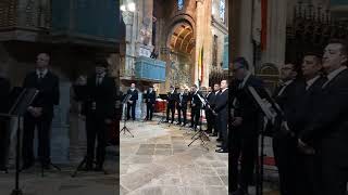 Coro Capella Ocelum Durii Zamora Espanha  Sé Catedral Braga Portugal [upl. by Llekim]