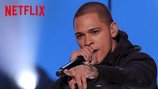 Flawless Real Talk Gets Emotional Performing On My Way  Rhythm  Flow  Netflix [upl. by Htrahddis]