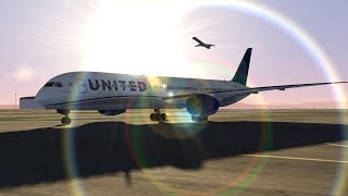 Aerofly Global KSFOKSMF timelapse [upl. by Nilatak]