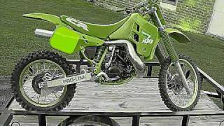 1987 HONDA CR500 PICTURES AWESOME POWER WOW [upl. by Odragde]