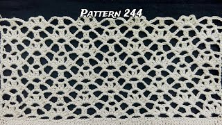 FANTASTIC amp INCREDIBLE crochet pattern 244  Easy crochet pattern  Free crochet  White yarn [upl. by Tobias371]