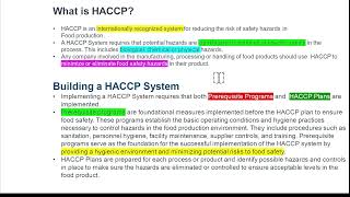 What is HACCP [upl. by Magee305]