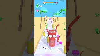 Juice run🍹 ytshorts games gaming trending gameplay 3dgames [upl. by Assenev]