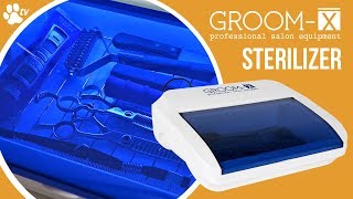 GroomX UVC Sterilizer  TRANSGROOM [upl. by Yrolg]