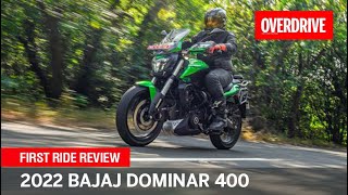 2022 Bajaj Dominar 400 review  season pass edition  OVERDRIVE [upl. by Annavoeg]