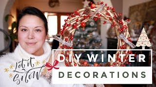 CHITCHAT DIY Je fais ma couronne de Noël avec vous [upl. by Ettezoj]