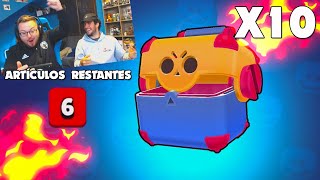 MI MAYOR APERTURA de MEGACAJAS en BRAWL STARS w AnikiloGG [upl. by Milstone]