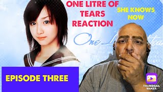 One litre of tears  Episode Three  Reaction The secret is out TV react sad [upl. by Ardnassac]