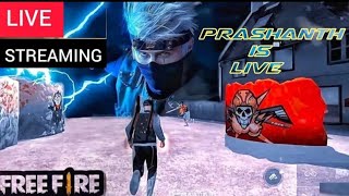 PRASHANTH GAMER 111 is live  FREE FIRE freefirelivefreefireffliveteluguguildtrails [upl. by Eihpos161]