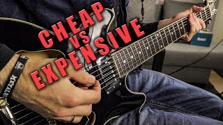 CHEAP vs EXPENSIVE GUITAR [upl. by Kathie]