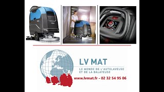 Autolaveuse Maxima 50 BT  Présentation  LV MAT [upl. by Ecnarepmet]