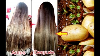 👂COMO ALISAR el Cabello de Forma Natural y Permanente ❤️ sin quimicos sin plancha ni calor [upl. by Florry136]