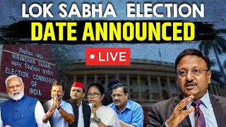 Lok Sabha Election Dates Announcement LIVE Election Commission Press Conference Live  Times Now [upl. by Solracsiul]