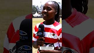 Impala Ladies Rugby Fifteens captain kenyarugby rugbyhighlights shorts sports [upl. by Grinnell]