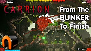 CARRION Where From The Bunker Quick Walkthrough Carriongame [upl. by Dove]