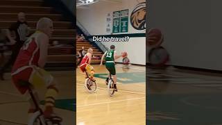 Unicycle basketball is DIFFERENT 😭 ht sportsnextgenIG shorts basketball tricks highlights [upl. by Norred]