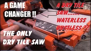 DRY and DUSTLESS TILE SAW [upl. by Pagas]