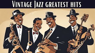 Vintage Jazz Greatest Hits Jazz Classics Smooth Jazz [upl. by Edgard]