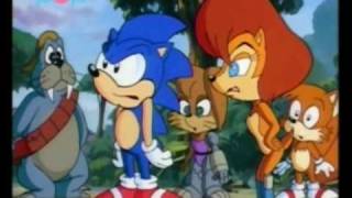 Sonic SatAm Episode 5 Part 1 [upl. by Cirnek694]