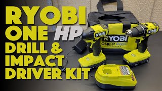 Ryobi One HP Drill amp Impact Driver Kit [upl. by Adiari]