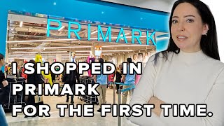 I SHOPPED IN PRIMARK FOR THE FIRST TIME [upl. by Laubin]