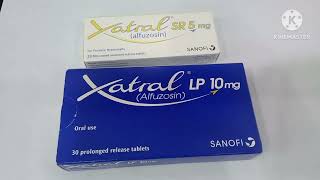 Xatral Sr 5mg Tablet Uses in Urdu Xatral LP 10mg Tablet Uses Xatral Tablet Side Effects Alfuzosin [upl. by Eanal]