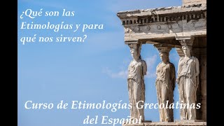 ESQUEMA O ESTRUCTURA DE LAS PALABRAS  ETIMOLOGÍAS GRECOLATINAS  UNAM [upl. by Lindly978]