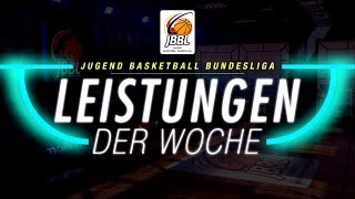 JBBL  Leistungen der Woche 201920  Haupt und Relegationsrunde 3 [upl. by Yllah]