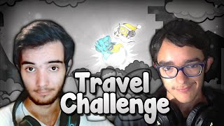 GUITAR vs SOULS quotTRAVEL CHALLENGEquot  Geometry Dash [upl. by Mitzi]