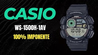 RELOJ Casio Iluminator Luz LED WS1500H1AV para hombre [upl. by Yasmeen]